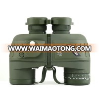 Professional Wide Angle Powerful Green optical coated Hunting Binoculars 10x50 long range binoculars